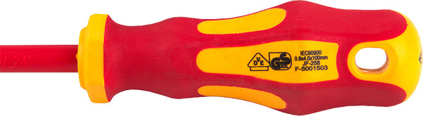 Отвертка General Lighting Шлицевая диэлектрическая SL4x100 G-Pro 1000V / 901012