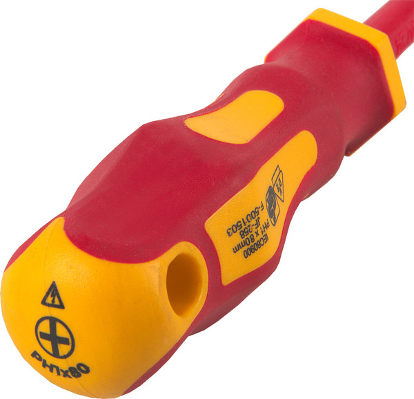 Отвертка General Lighting Крестовая диэлектрическая PH1x80 G-Pro 1000V / 901008