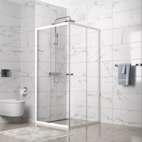 Душевой уголок Domani-Spa Cube 99 / DS04Cb99L0Cl00.W