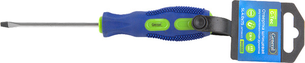 Отвертка General Lighting Шлицевая SL4.0x75 / 901222