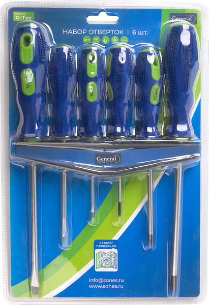 Набор отверток General Lighting 3хSL 3хPH / 901207