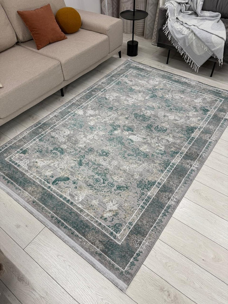 Ковер Radjab Carpet Афина Прямоугольник 9008A / 12799