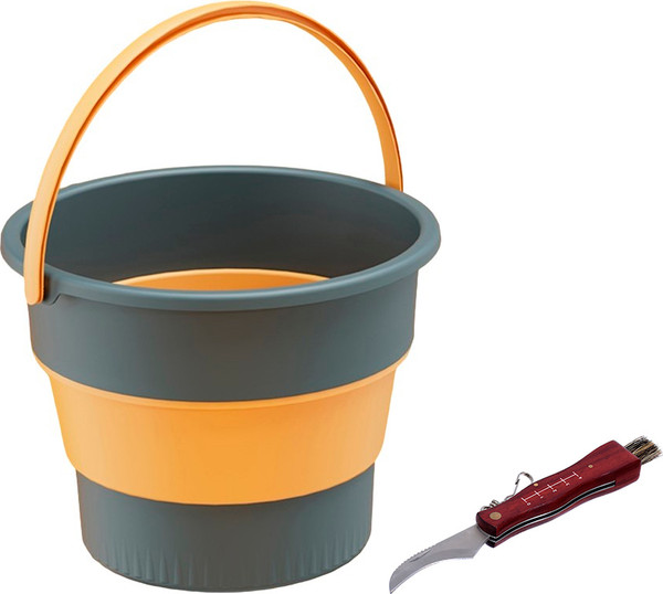 Нож грибника Boyscout 61922 со складным ведром Sundays Среднее / TBD0603930501A - фото
