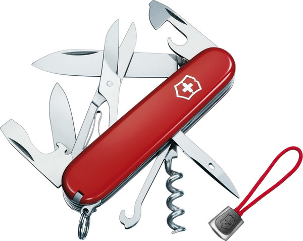 Нож швейцарский Victorinox Climber 1.3703 с темляком 4.1824.1 - фото