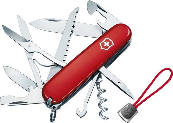 Нож швейцарский Victorinox Huntsman 1.3713 с темляком 4.1824.1 - фото