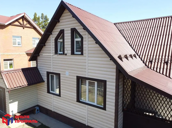 Сайдинг Альта-профиль Blockhouse Люкс BH-01