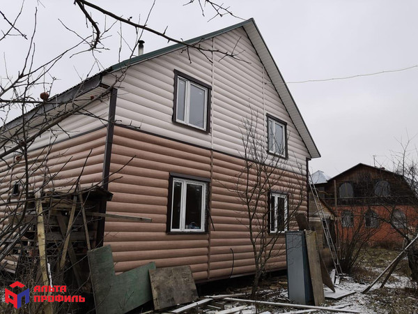 Сайдинг Альта-профиль Blockhouse Люкс BH-01