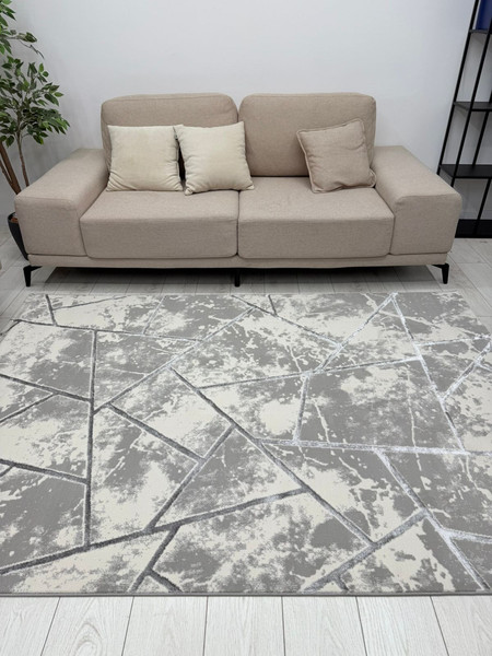 Коврик Radjab Carpet Амальфи Прямоугольник 01518B / 13612