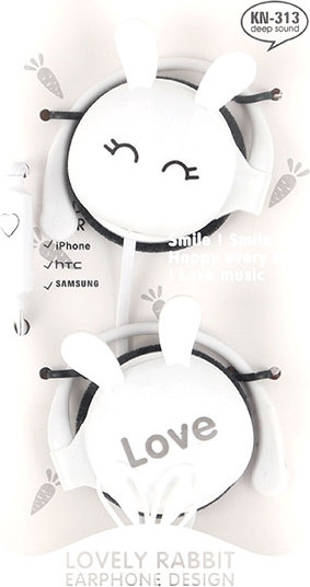 Наушники детские Darvish Зайки / DV-H-1415-3 - фото