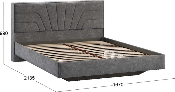 Двуспальная кровать ТриЯ Пандора 160x200 Тип 1 