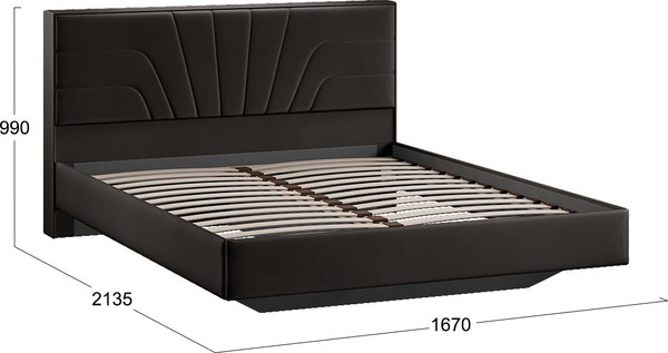 Двуспальная кровать ТриЯ Пандора 160x200 Тип 1 