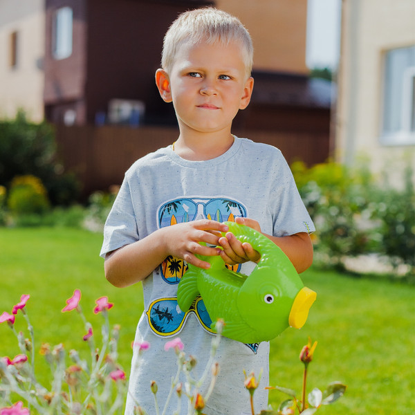 Лейка для песочницы Sima-Land Рыбка / 4624542