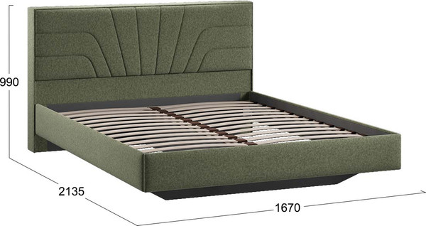 Двуспальная кровать ТриЯ Пандора 160x200 Тип 1 