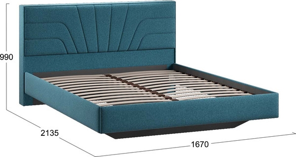 Двуспальная кровать ТриЯ Пандора 160x200 Тип 1 