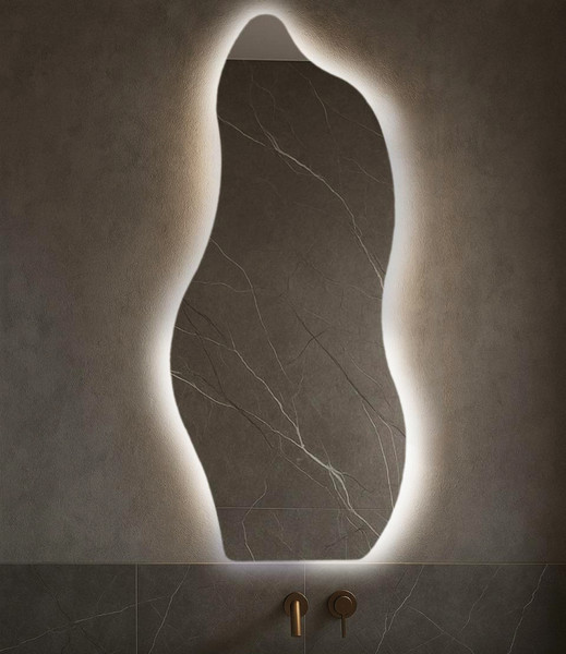 Зеркало Emze Flame 49х115 / LED.FLAME.49.115 - фото