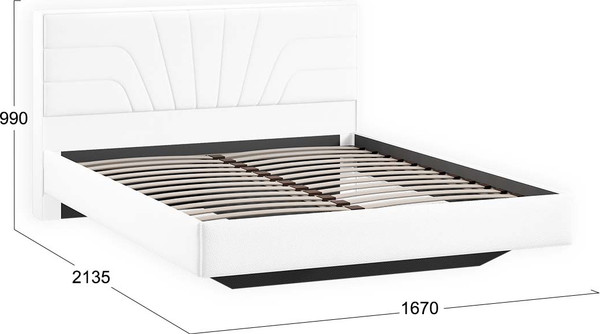 Двуспальная кровать ТриЯ Пандора 160x200 Тип 1