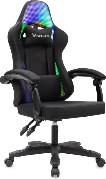 Кресло геймерское Бюрократ Knight Wolf RGB