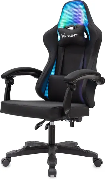 Кресло геймерское Бюрократ Knight Wolf RGB