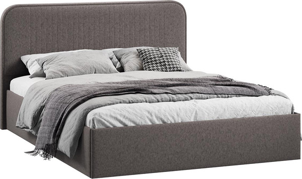 Полуторная кровать ТриЯ Тиффани c ПМ 140x200 Тип 1 и заглушиной  - фото