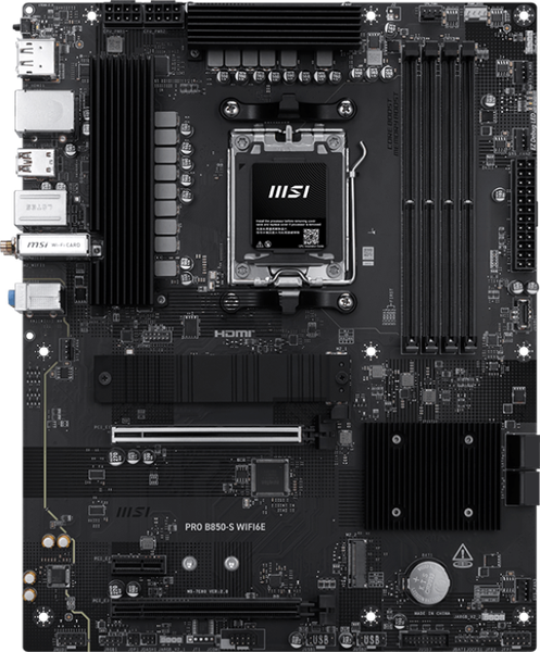 Материнская плата MSI Pro B850-S WIFI6E - фото