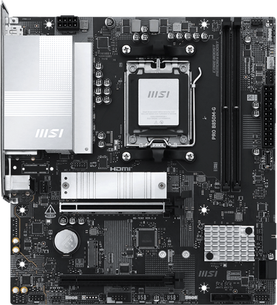 Материнская плата MSI Pro B850M-G - фото