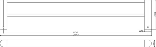 Набор аксессуаров для ванной Lauter 21TS3018 + 21TS3020 + 21TS3001