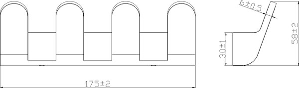 Набор аксессуаров для ванной Lauter 21TS3018 + 21TS3020 + 21TS3008 + 21TS3001
