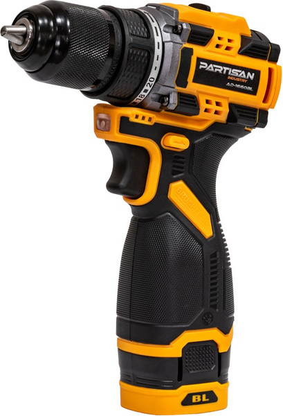 Аккумуляторная дрель-шуруповерт Partisan AD-1660BL / AD-1660BLPSN - фото