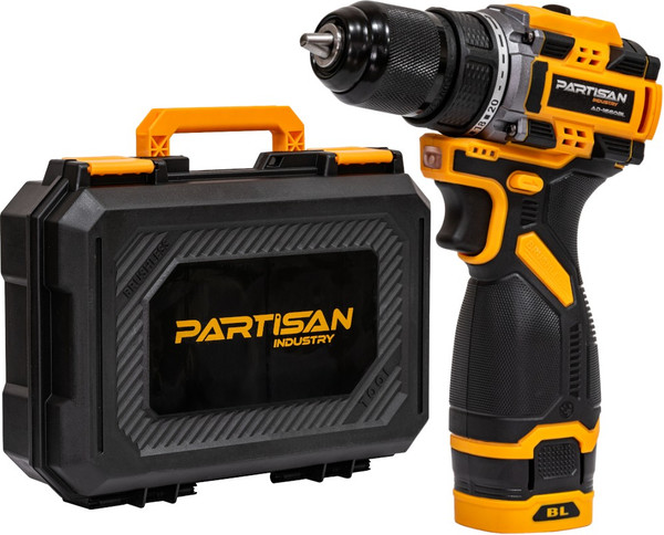 Аккумуляторная дрель-шуруповерт Partisan AD-1660BL / AD-1660BLPSN