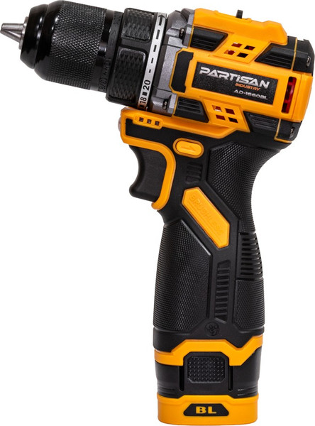 Аккумуляторная дрель-шуруповерт Partisan AD-1660BL / AD-1660BLPSN