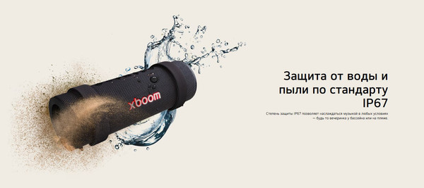 Портативная колонка LG Xboom Grab