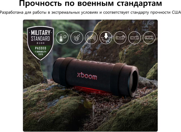 Портативная колонка LG Xboom Grab