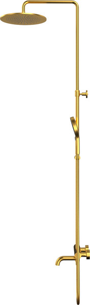 Душевая система со смесителем Whitecross Y1234TOPGLB