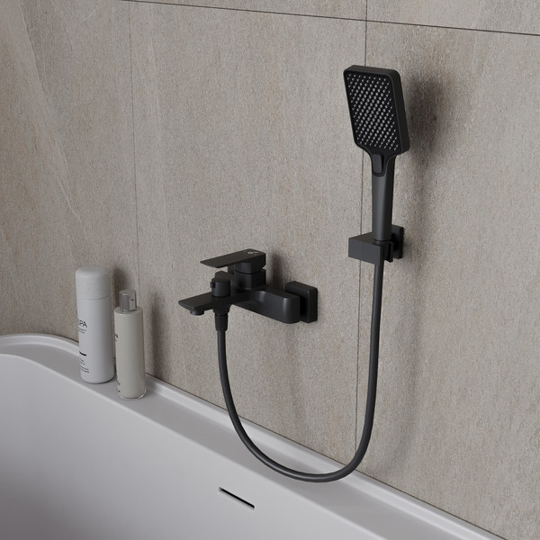 Душевой гарнитур со смесителем Oliveeka OL-639003A-MB