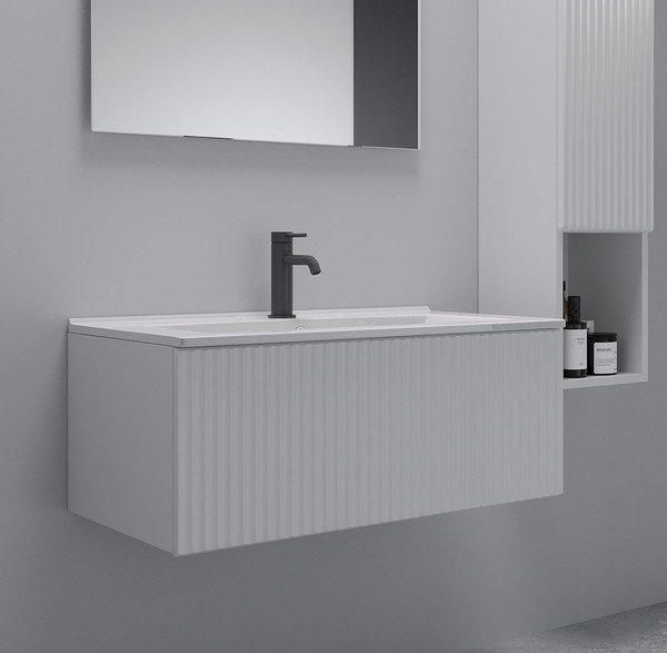 Тумба с умывальником ЗОВ Кито K80LW0MFWPM-OL80 - фото