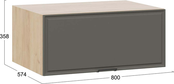 Шкаф под вытяжку ТриЯ Белладжио 1В8ГП с одной откидной дверью 