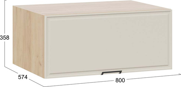 Шкаф под вытяжку ТриЯ Белладжио 1В8ГП с одной откидной дверью 