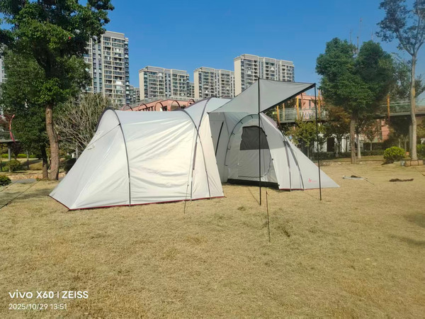 Палатка Lanyu 1122 (светло-серый)