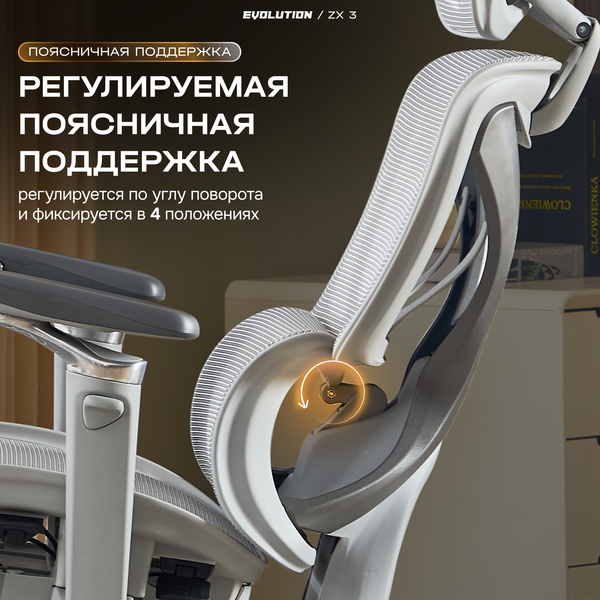 Кресло геймерское Evolution ZX 3