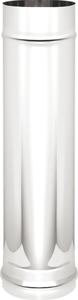 Труба дымохода Везувий AISI 304 0.8 д.115 L-1м - фото