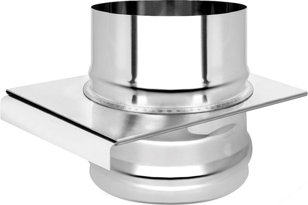 Шибер для дымохода Везувий AISI 304 0.8 д.150 - фото