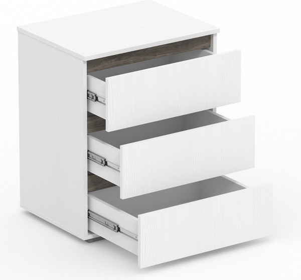 Комод Кортекс-мебель Бари 60 3ш