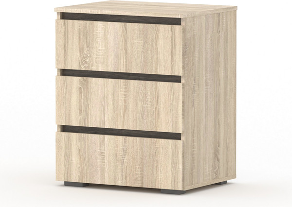 Комод Кортекс-мебель Бари 60 3ш