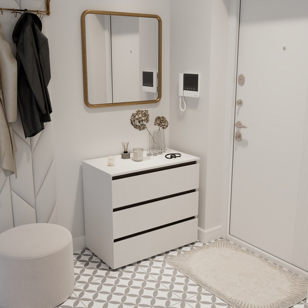 Комод Кортекс-мебель Бари 80 3ш