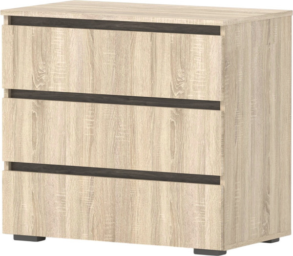 Комод Кортекс-мебель Бари 80 3ш - фото