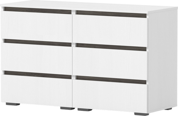 Комод Кортекс-мебель Бари 120 6ш - фото