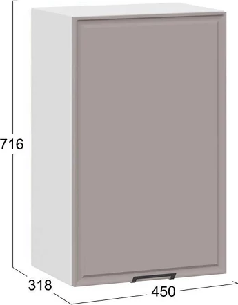 Шкаф навесной для кухни ТриЯ Белладжио 1ВВ45 с одной дверью