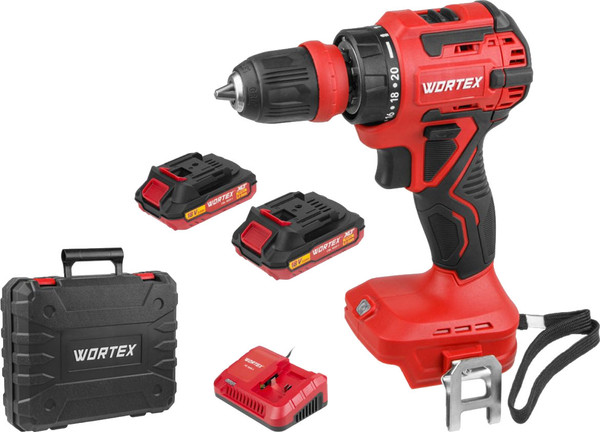 Аккумуляторная дрель-шуруповерт Wortex BD 2025 LiSET ALL1 XLT (1325843) - фото