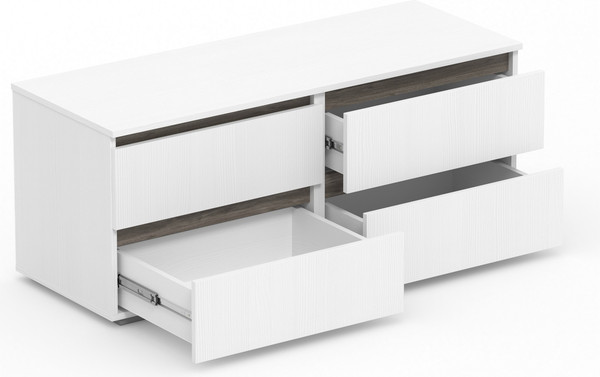 Тумба Кортекс-мебель Бари 120 4ш