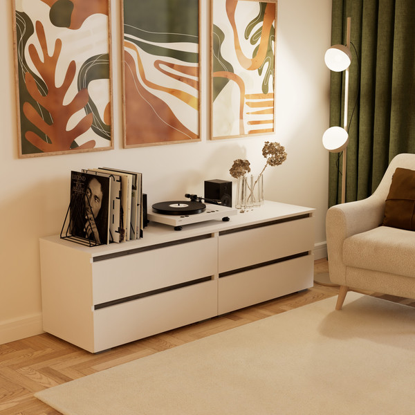 Тумба Кортекс-мебель Бари 160 4ш